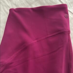 lululemon athletica Magenta Leggings